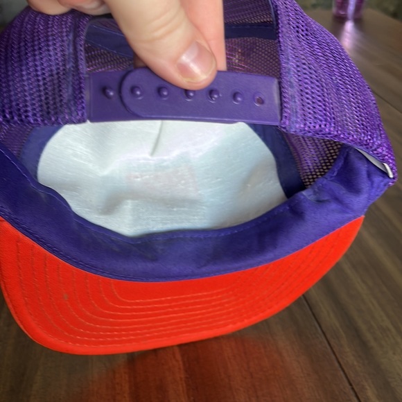 Vintage Phoenix Suns mesh back trucker style flat bill hat - Picture 3 of 5